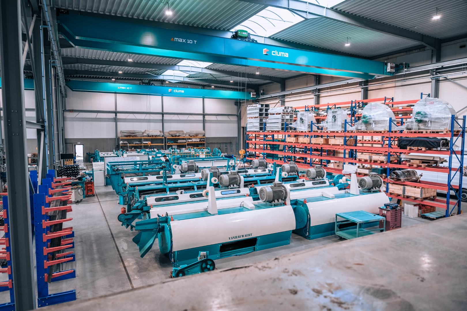 Training en opleiding van werknemers voor gebruik van nieuwe machine-installaties